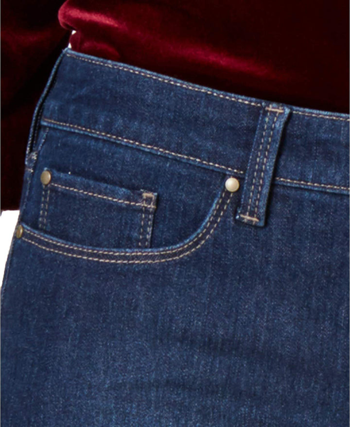 Charter Club Lace Up Hem Jeans