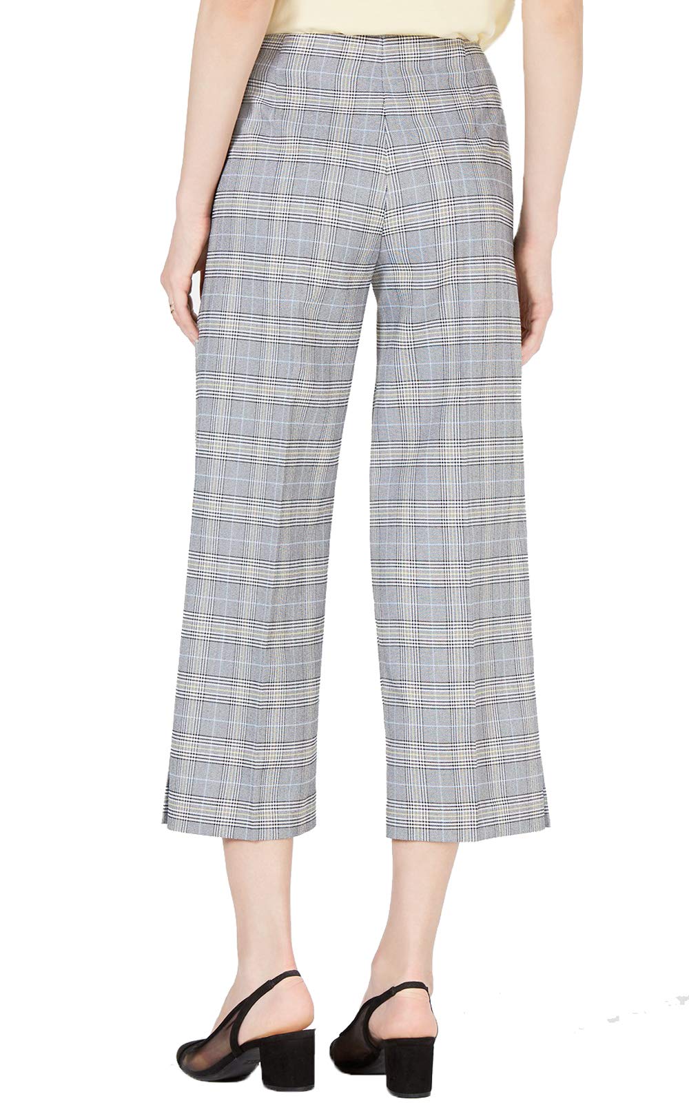 Bar III Plaid Wide Leg Pants