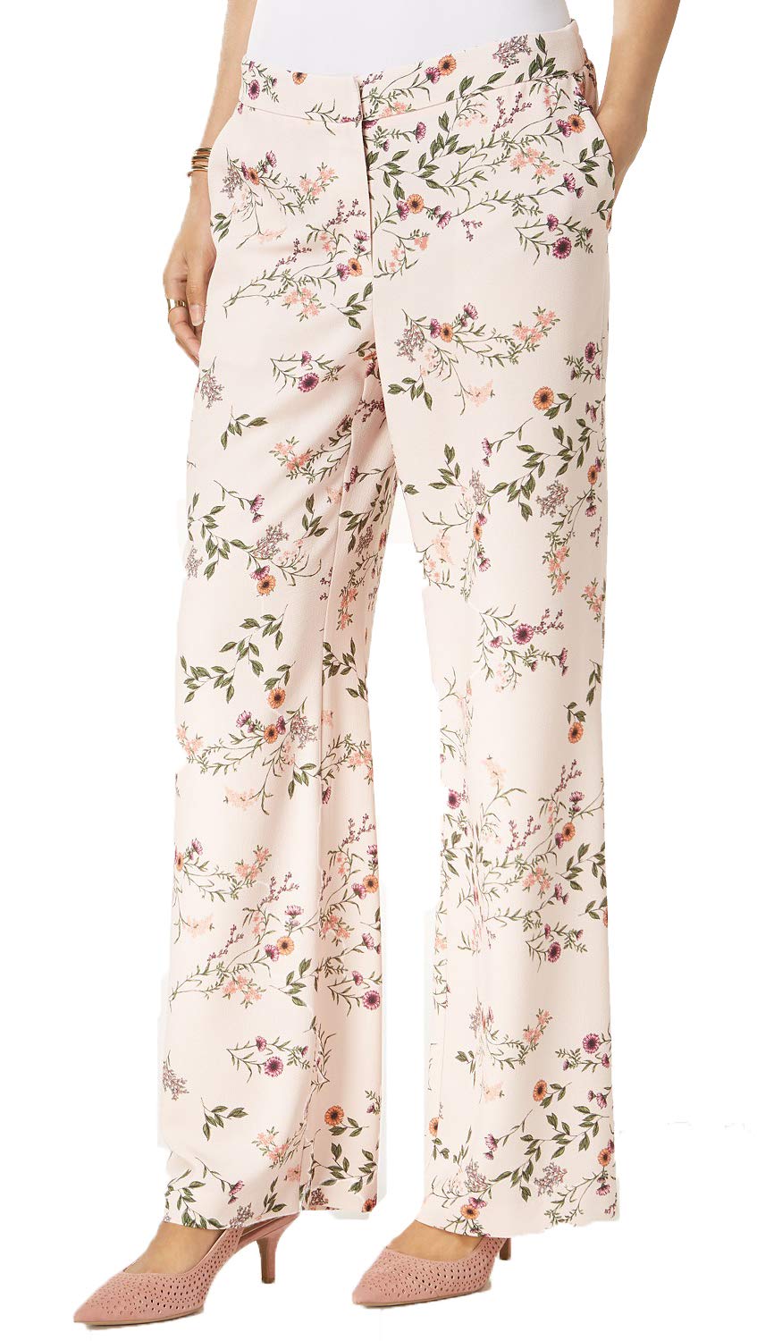 Alfani Printed Wide Leg Pants