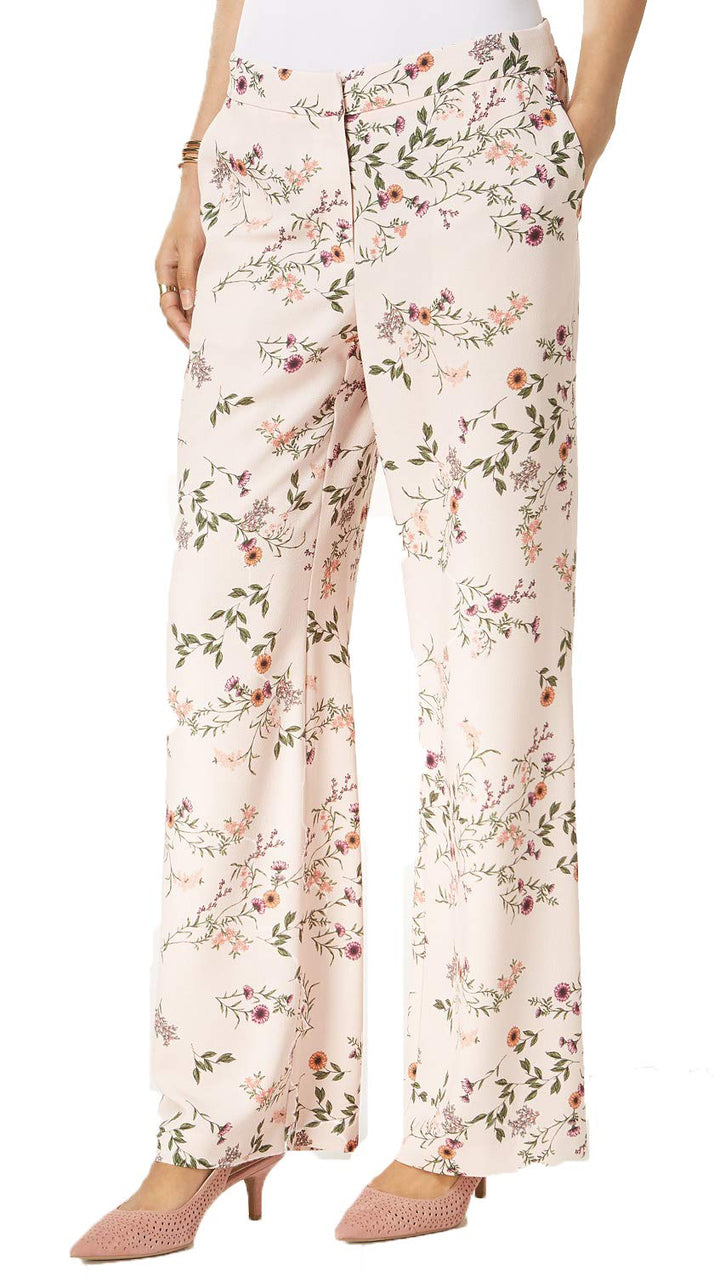 Alfani Printed Wide Leg Pants