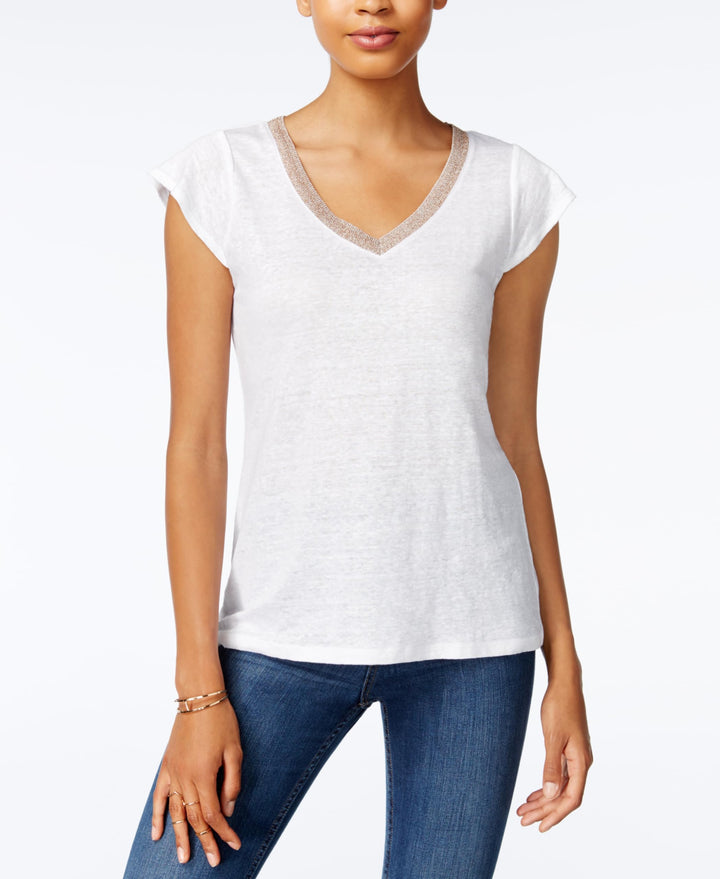 Maison Jules Linen T-Shirt