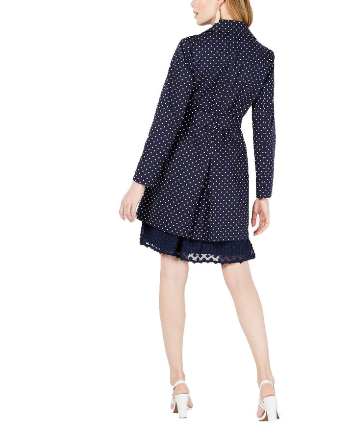 Belted Double-Breasted Trench Coat