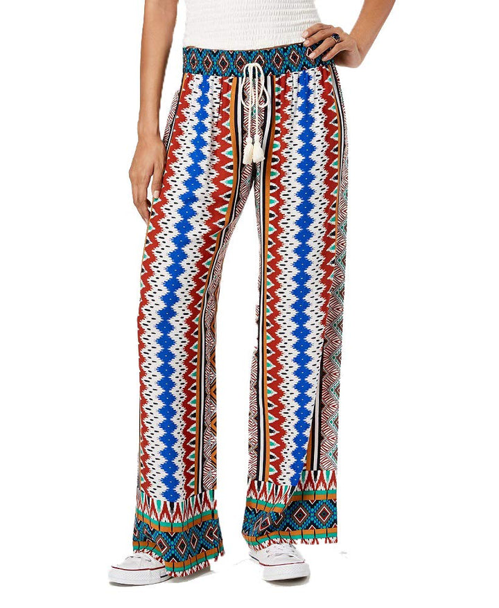 Be Bop Juniors Printed Wide Leg Pants