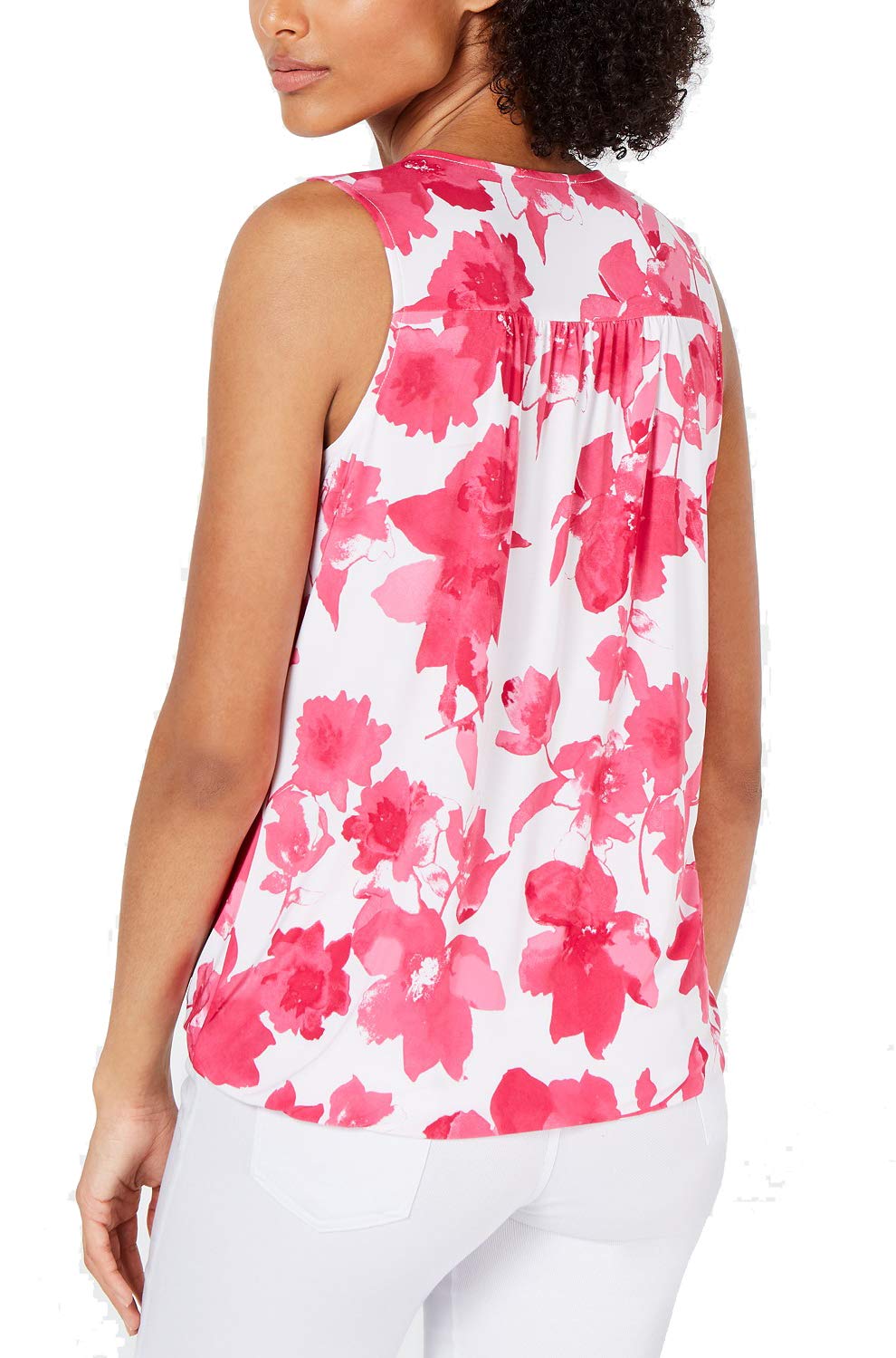 INC Petite Surplice Tank Top