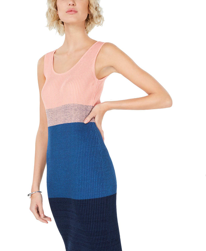 Colorblocked Sweater Dress