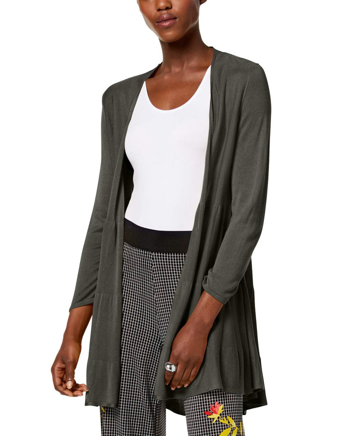 Alfani Petite Tiered Open Front Cardigan