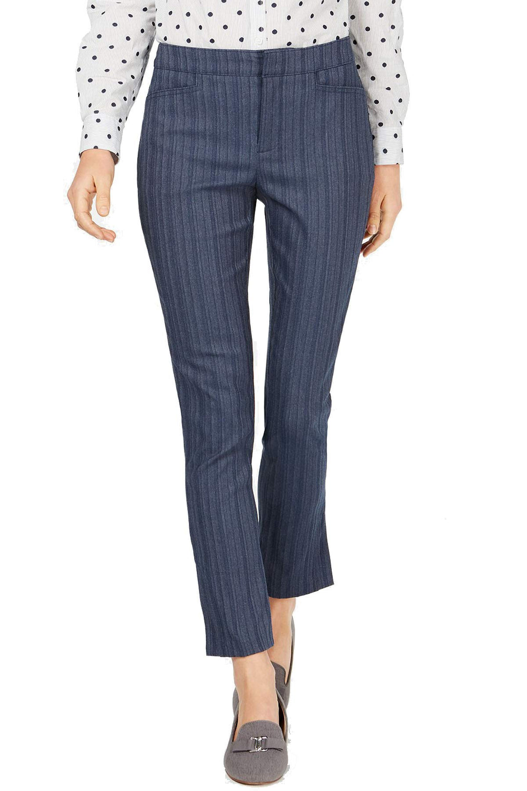 Charter Club Side Vent Straight Leg Pants