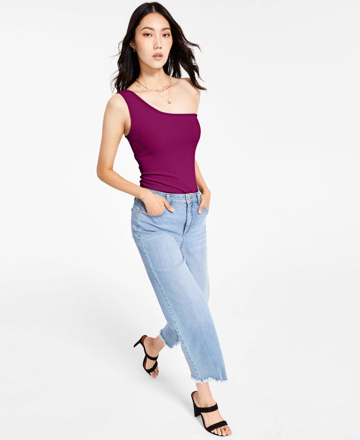 INC International Concepts One Shoulder Tank Top