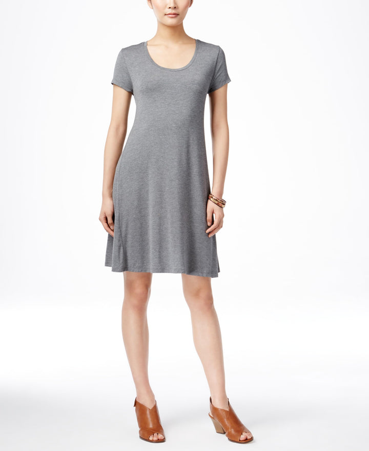 Women's Short-Sleeve A-Line Dress
