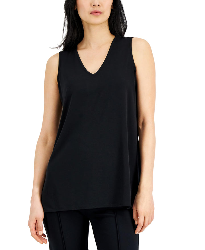 Alfani Womens V Neck Tunic