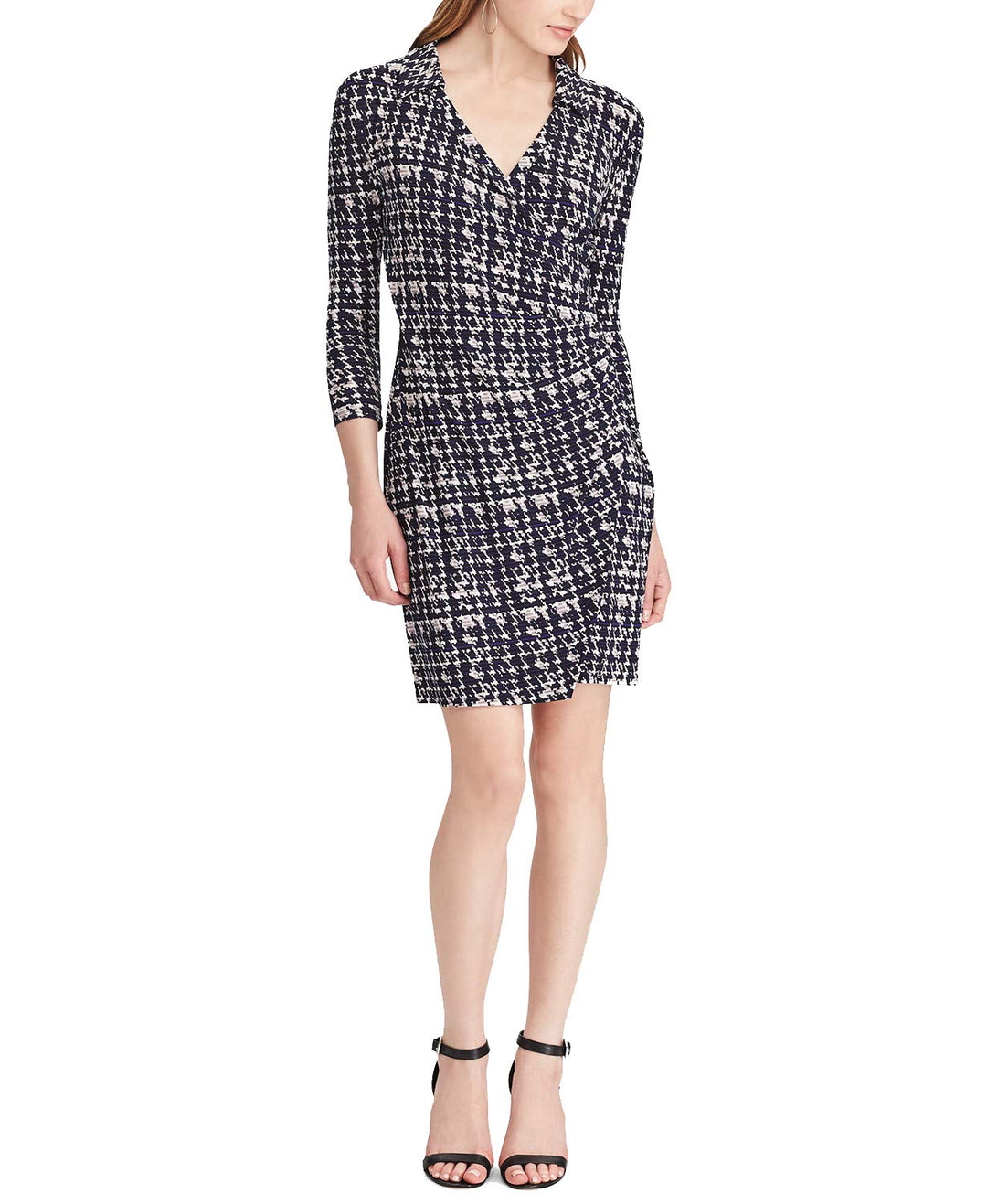 American Living Houndstooth Jersey Dress