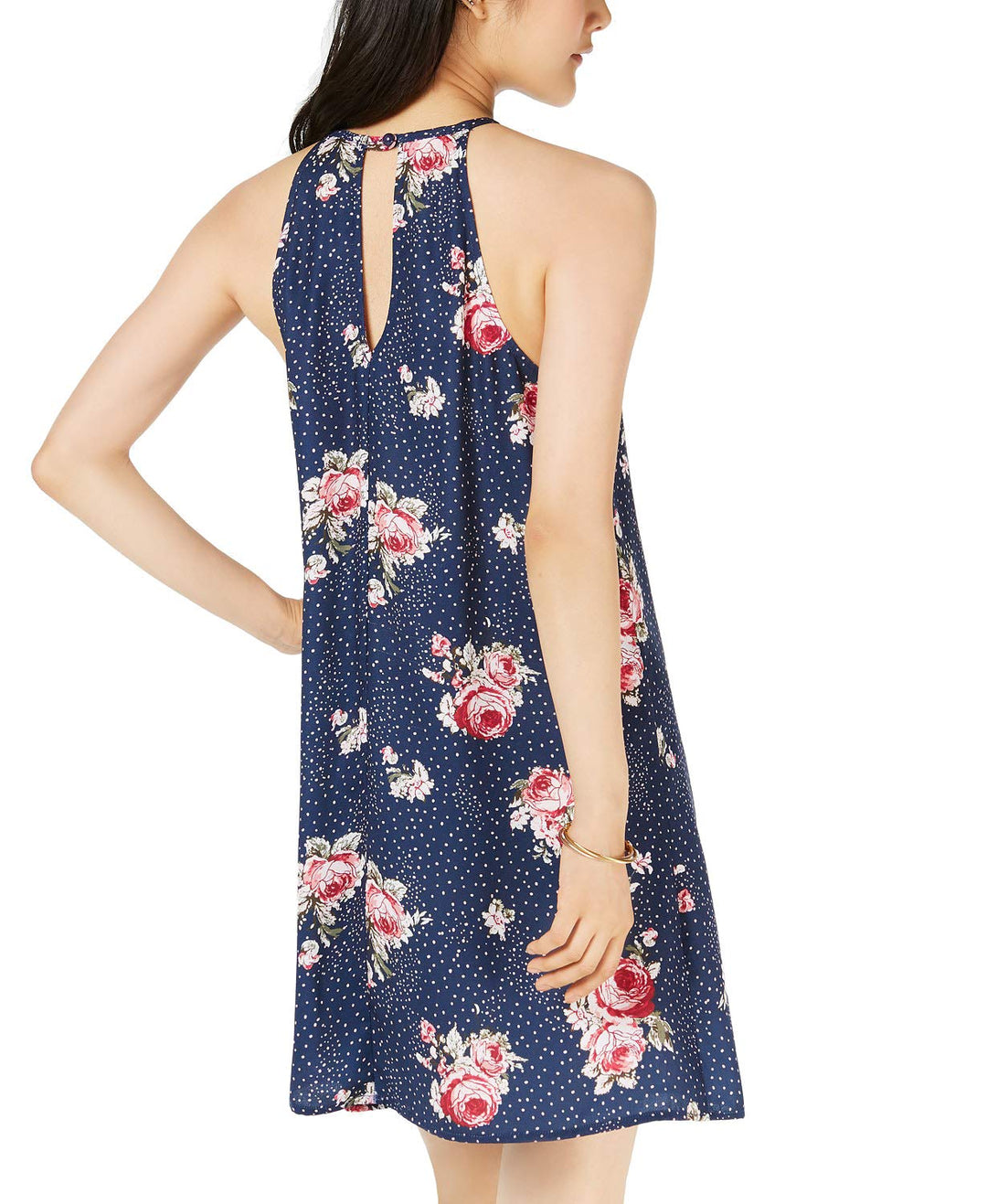 Be Bop Juniors Floral Keyhole Shift Dress