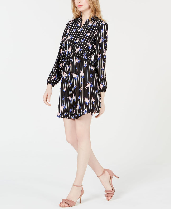 Floral-Print Fit & Flare Dress