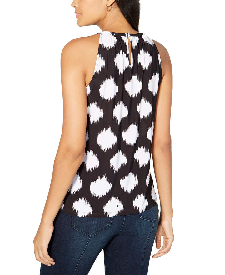 INC Crochet-Trim Halter Top