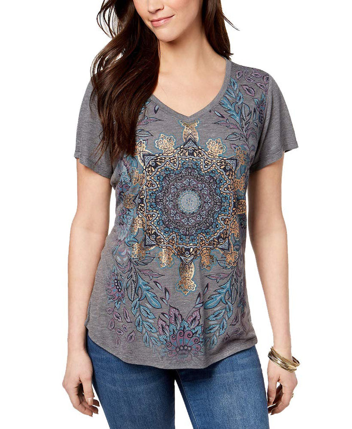 Cutout Graphic T-Shirt