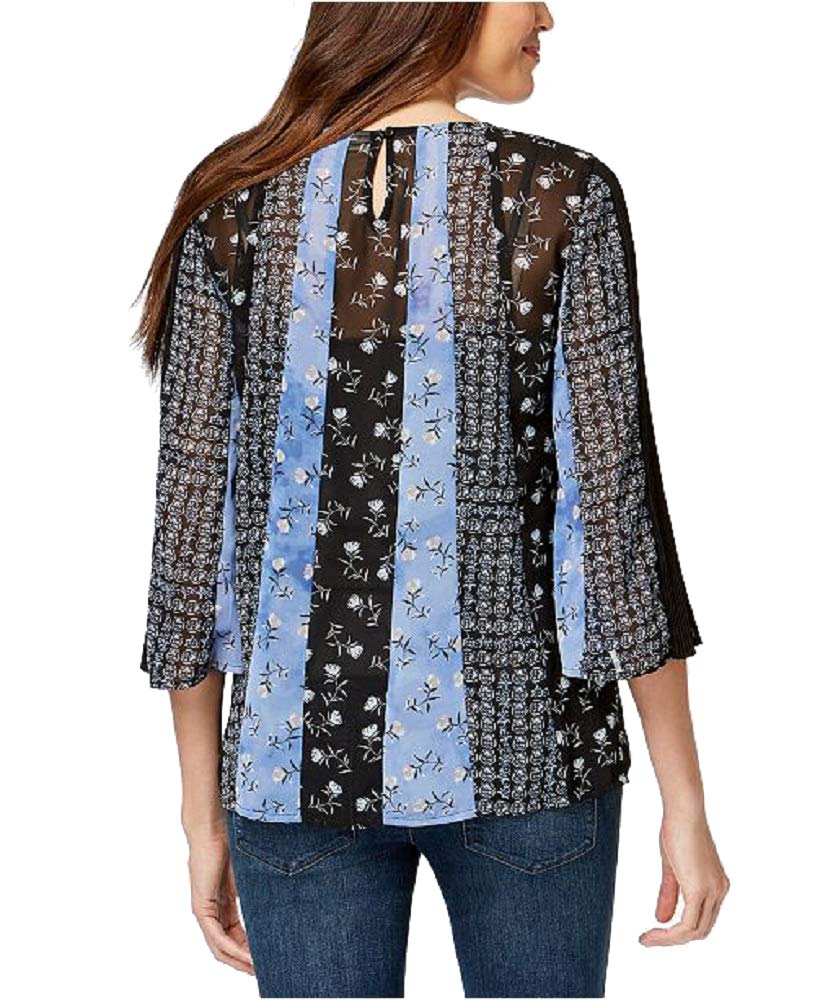 Style & Co Mixed Print Top