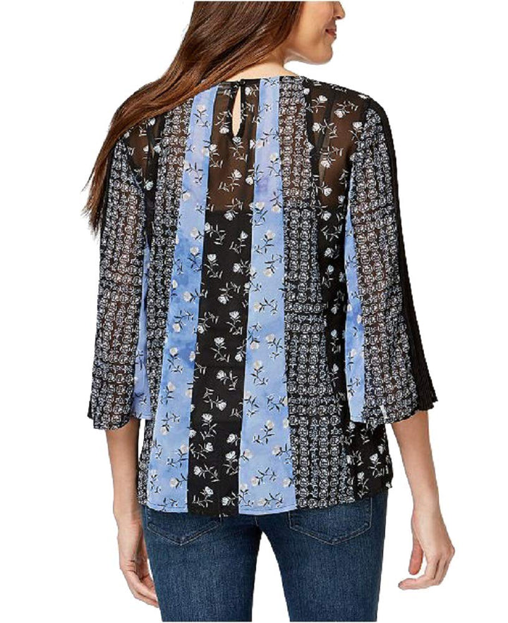 Style & Co Mixed Print Top