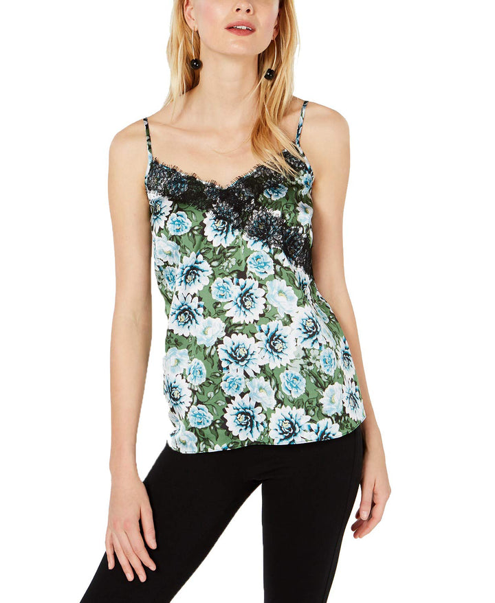 I.N.C. Petite Floral Lace Tank Top
