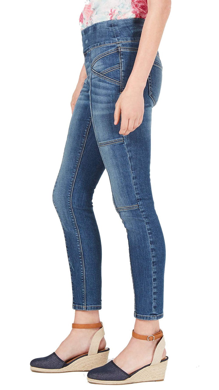 Style & Co Seam Front Pull On Jeans