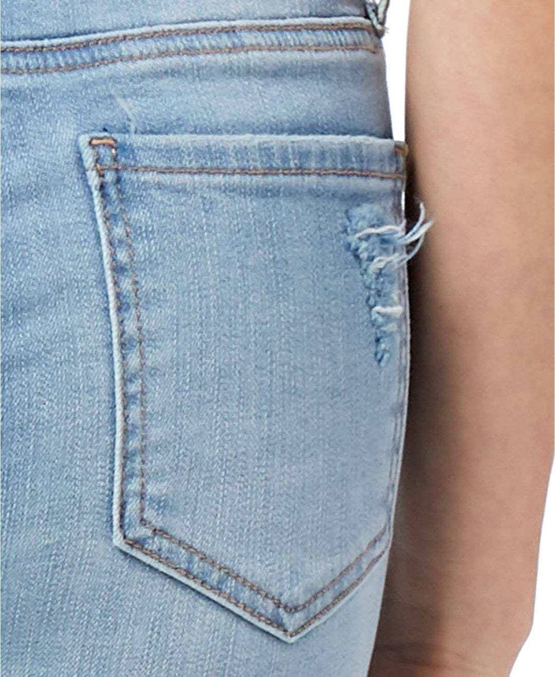 Vanilla Star Juniors Ripped Embellished Skinny Jeans