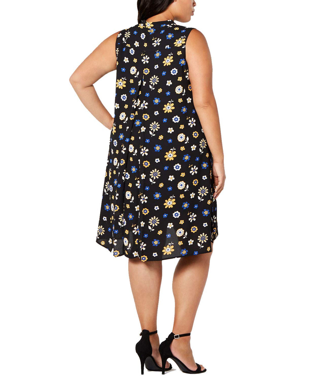 Anne Klein Plus Size Printed Trapeze Dress