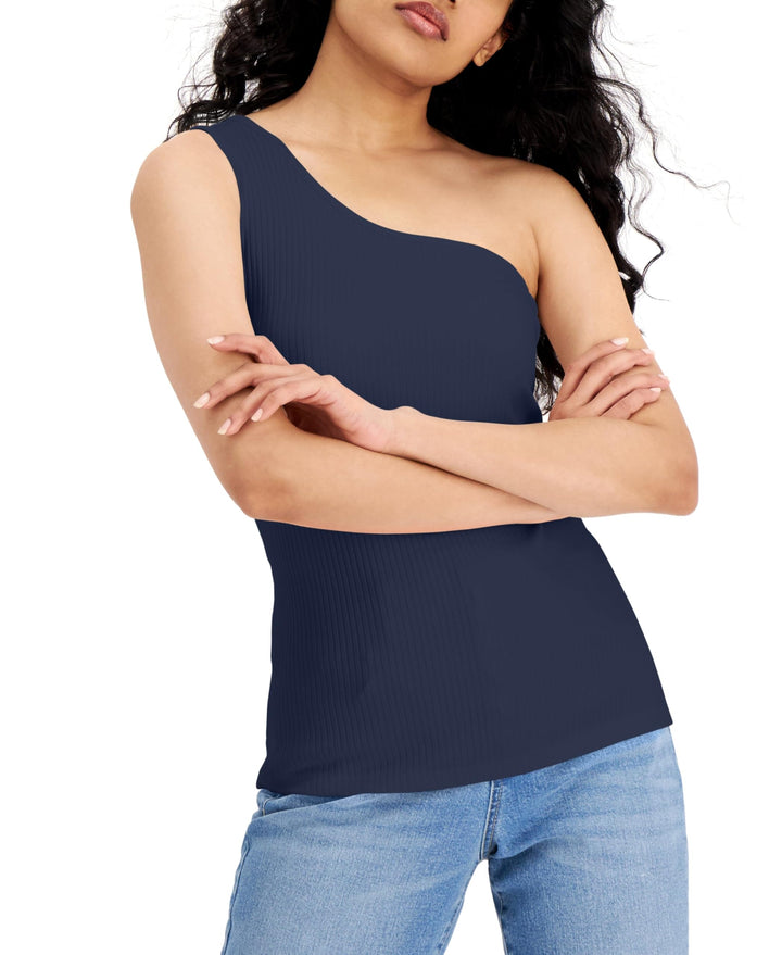 INC International Concepts One Shoulder Tank Top