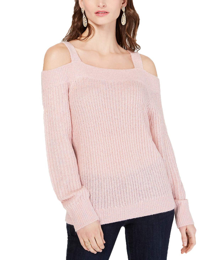 INC Cold-Shoulder Sweater