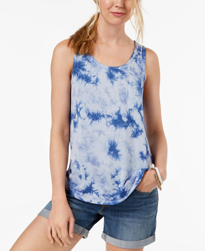 Hippie Rose Juniors Tie Dye Tank Top