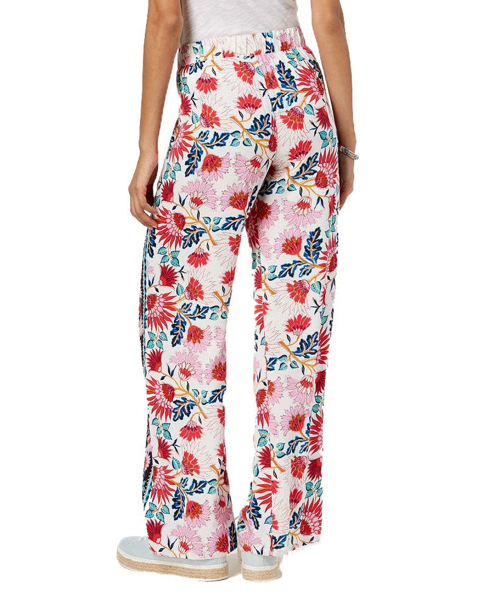 Be Bop Juniors Floral Print Wide Leg Pants