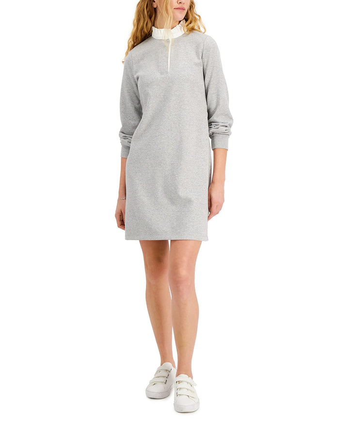 Charter Club Contrast Polo Dress