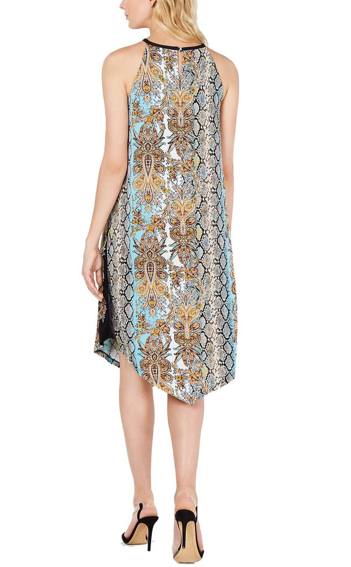 INC Ring-Neck Halter Dress