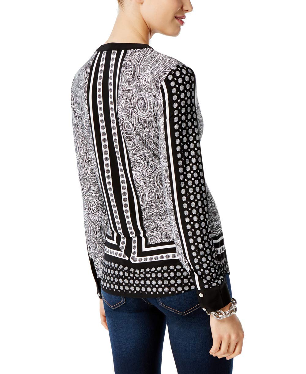 Printed Zip Up Top