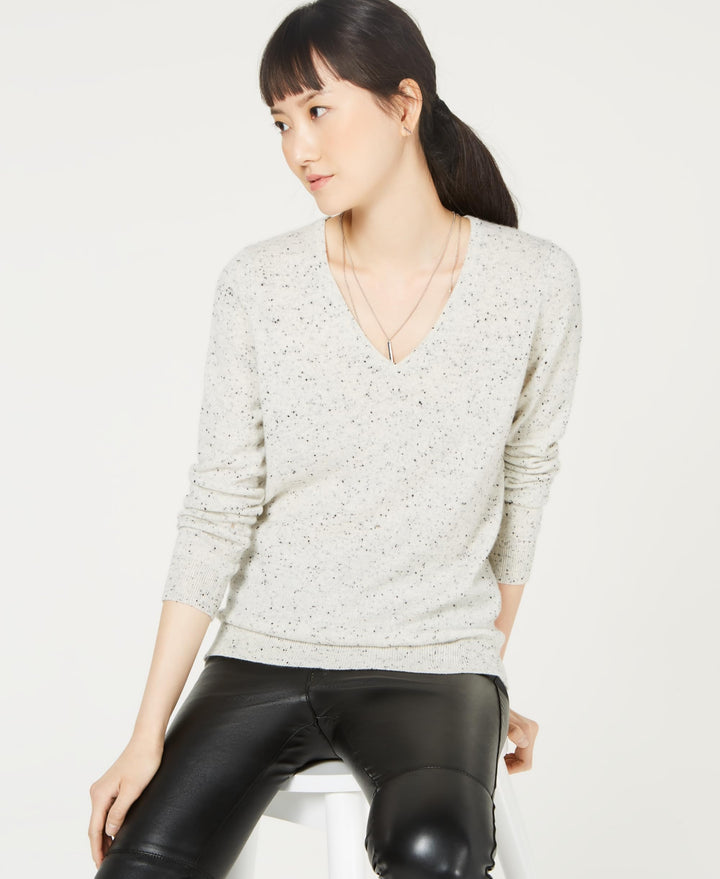 Charter Club Pure Cashmere V Neck Sweater