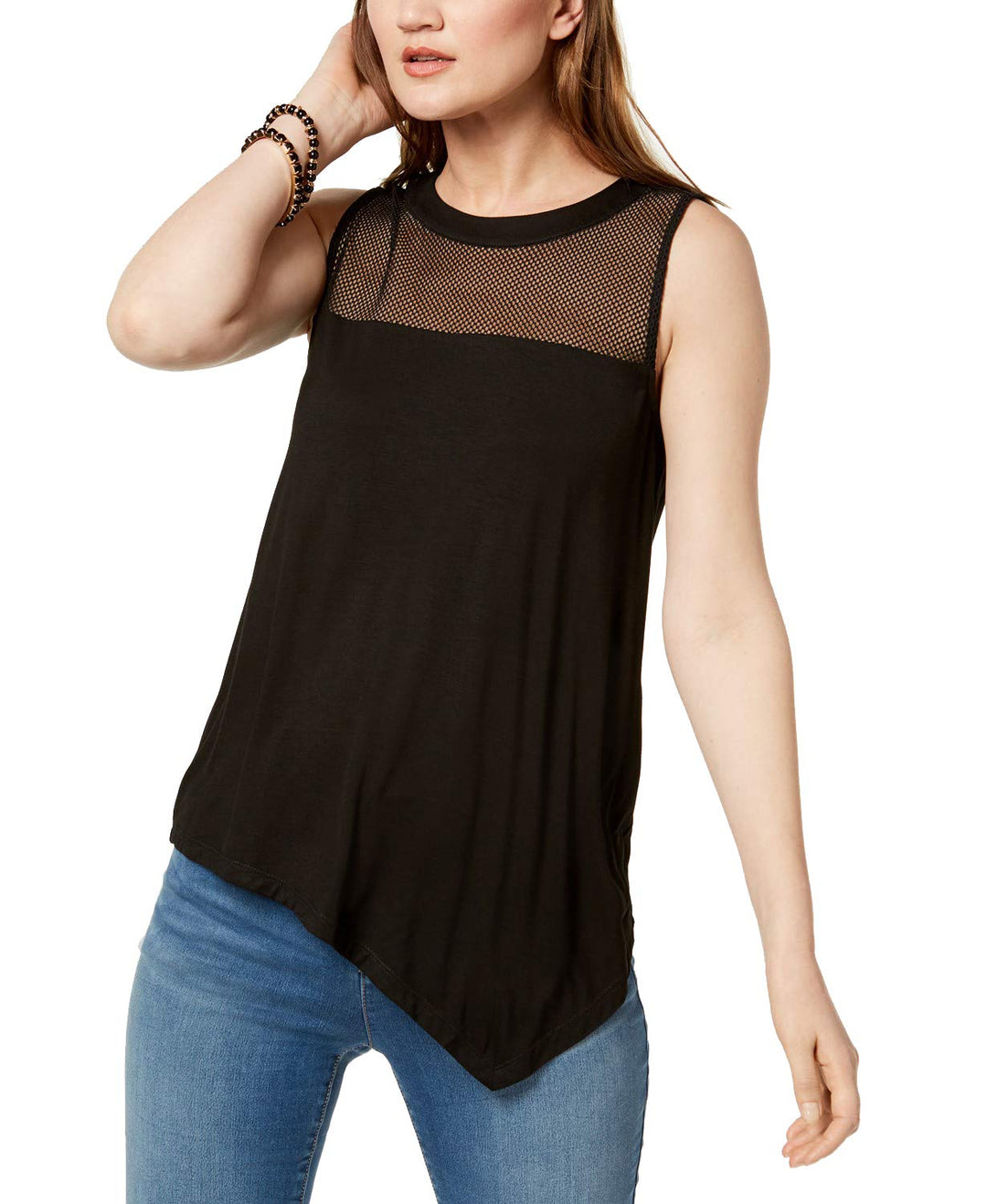 Asymmetrical Illusion Top