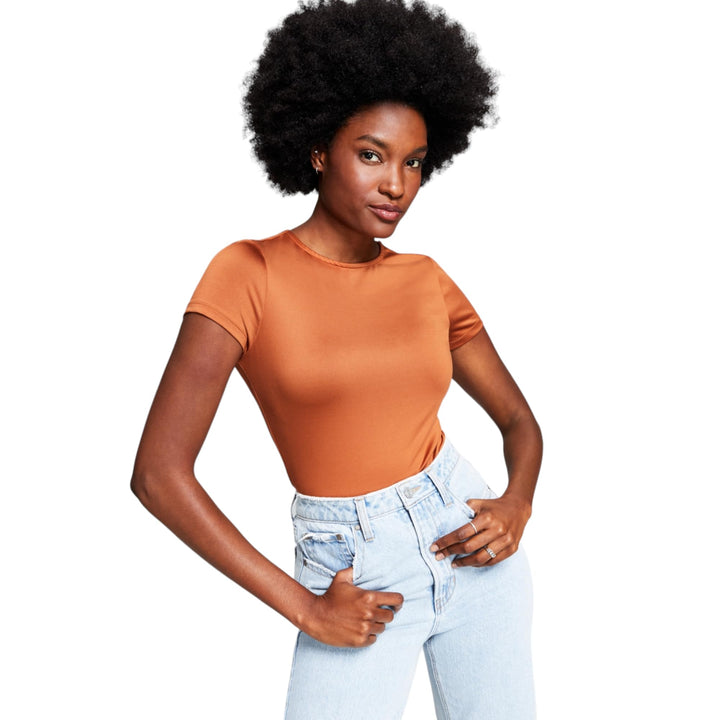 Now This Womens Crewneck Bodysuit