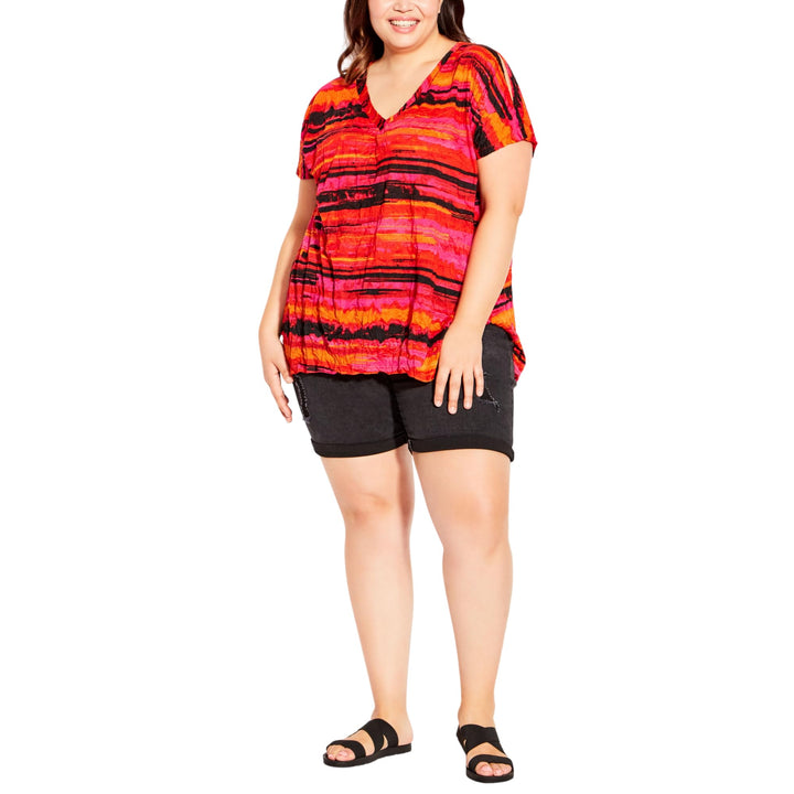 Plus Size Eloise Stripe Top