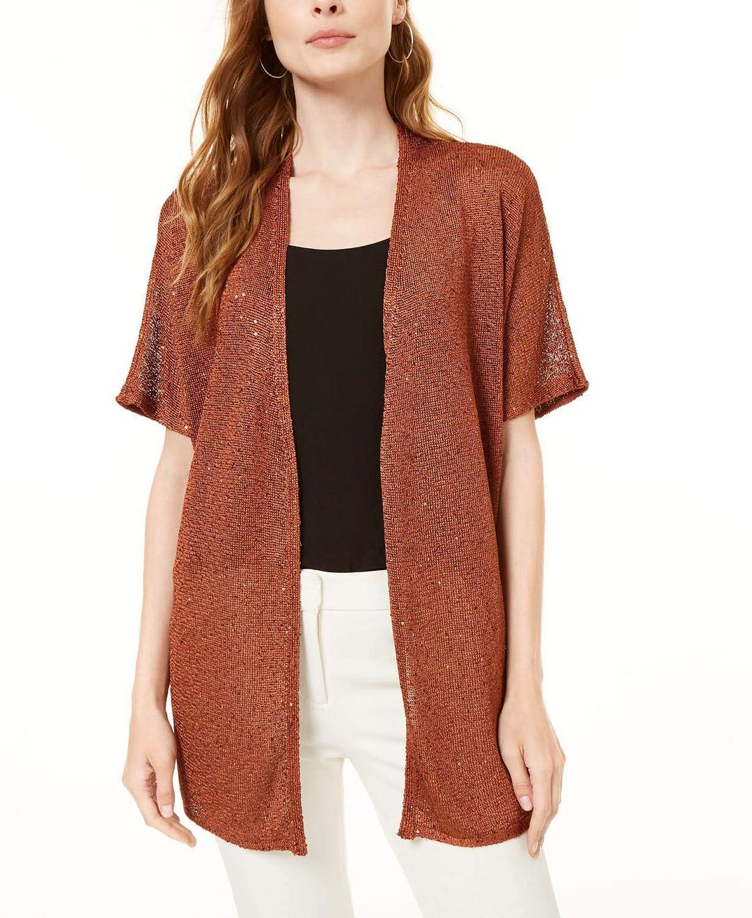 INC Sequin Cardigan