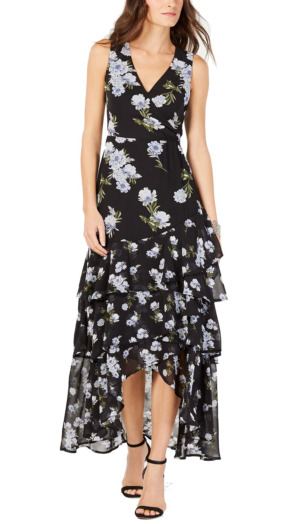 Tiered Hem Maxi Dress