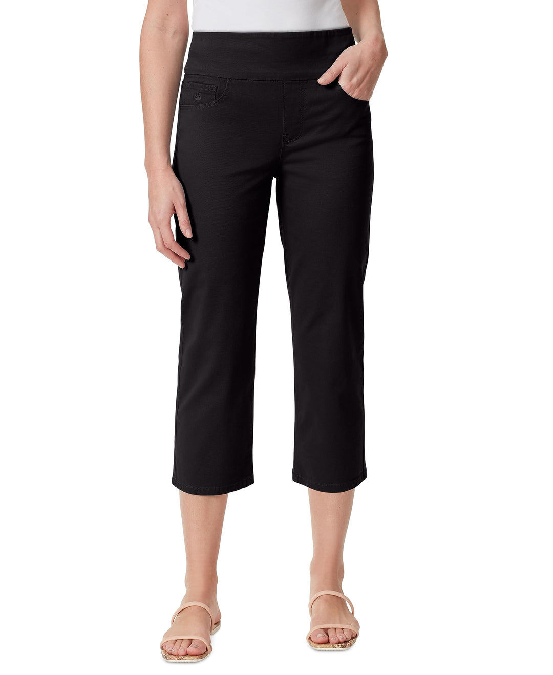 Gloria Vanderbilt Amanda Pull On Capri Jeans