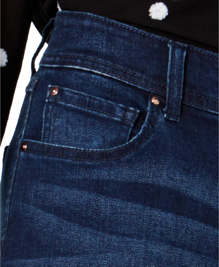 INC Petite Cropped Wide-Leg Denim