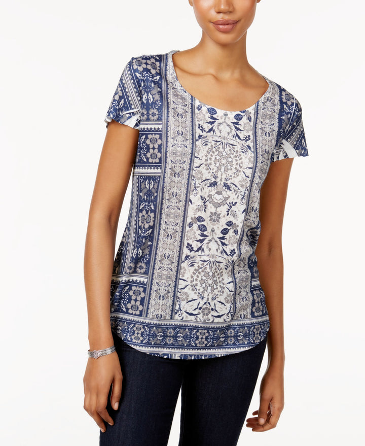 Style & Co Petite Printed T-Shirt