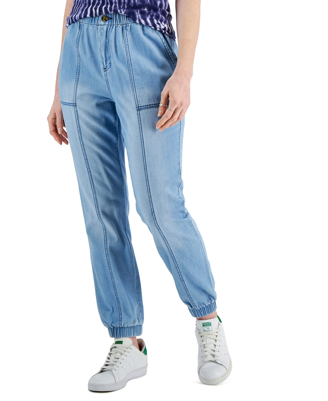 Style & Co Petite Cotton Utility Pants