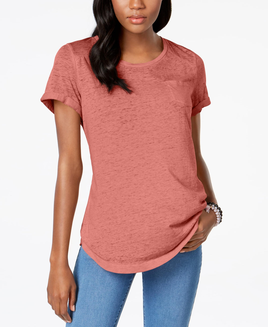 Style & Co Burnout T-Shirt