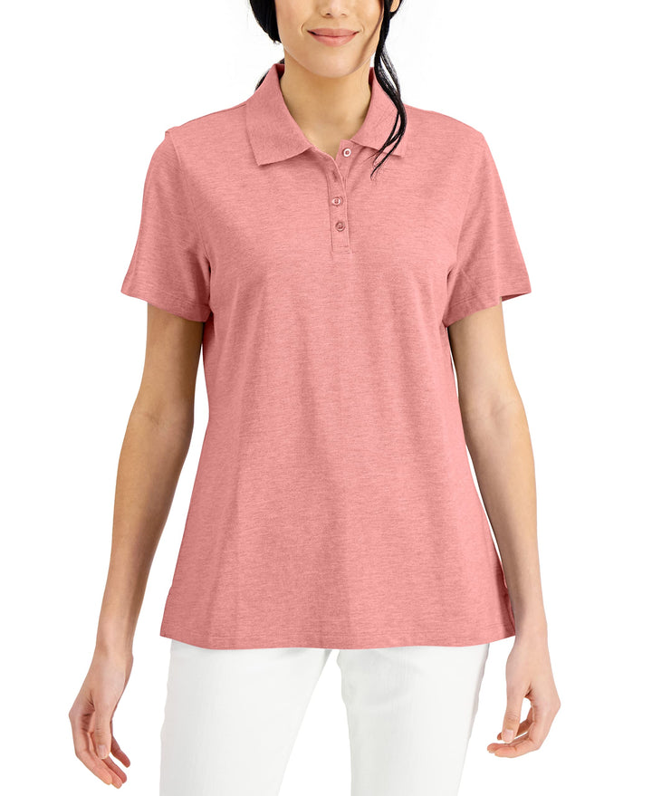 Cotton Short Sleeve Polo Shirt