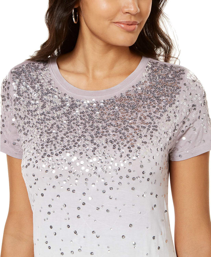 INC Sequin Ombr&eacute; T-Shirt