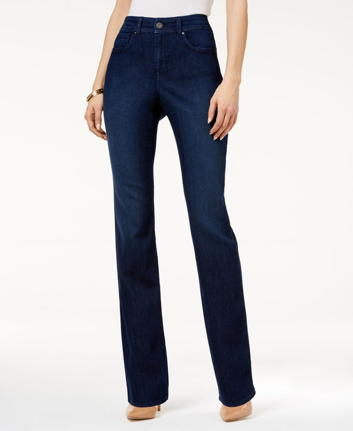 Petite Tummy-Control Straight-Leg Jeans, Petite & Petite Short