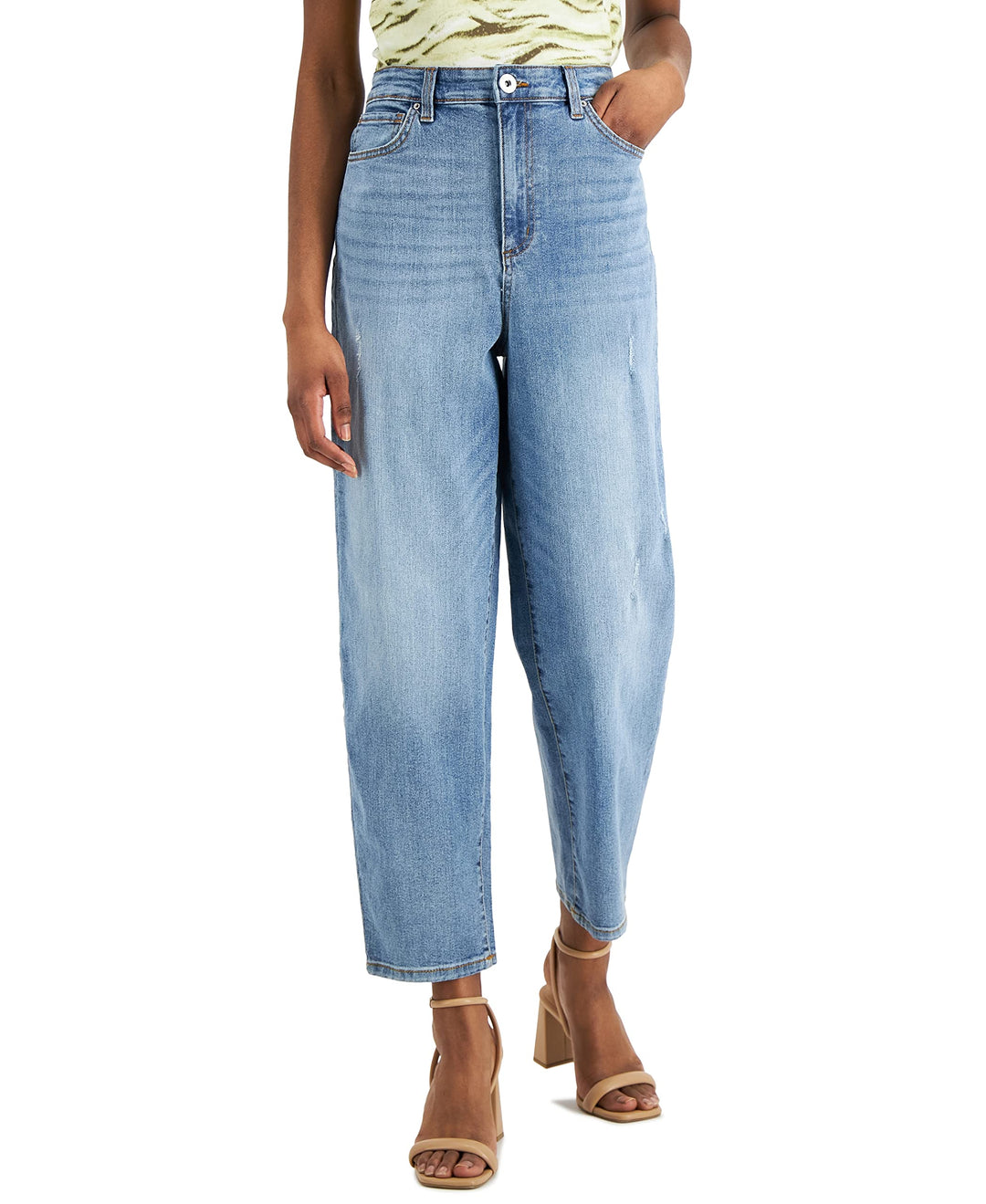 INC International Concepts High Rise Mom Jeans
