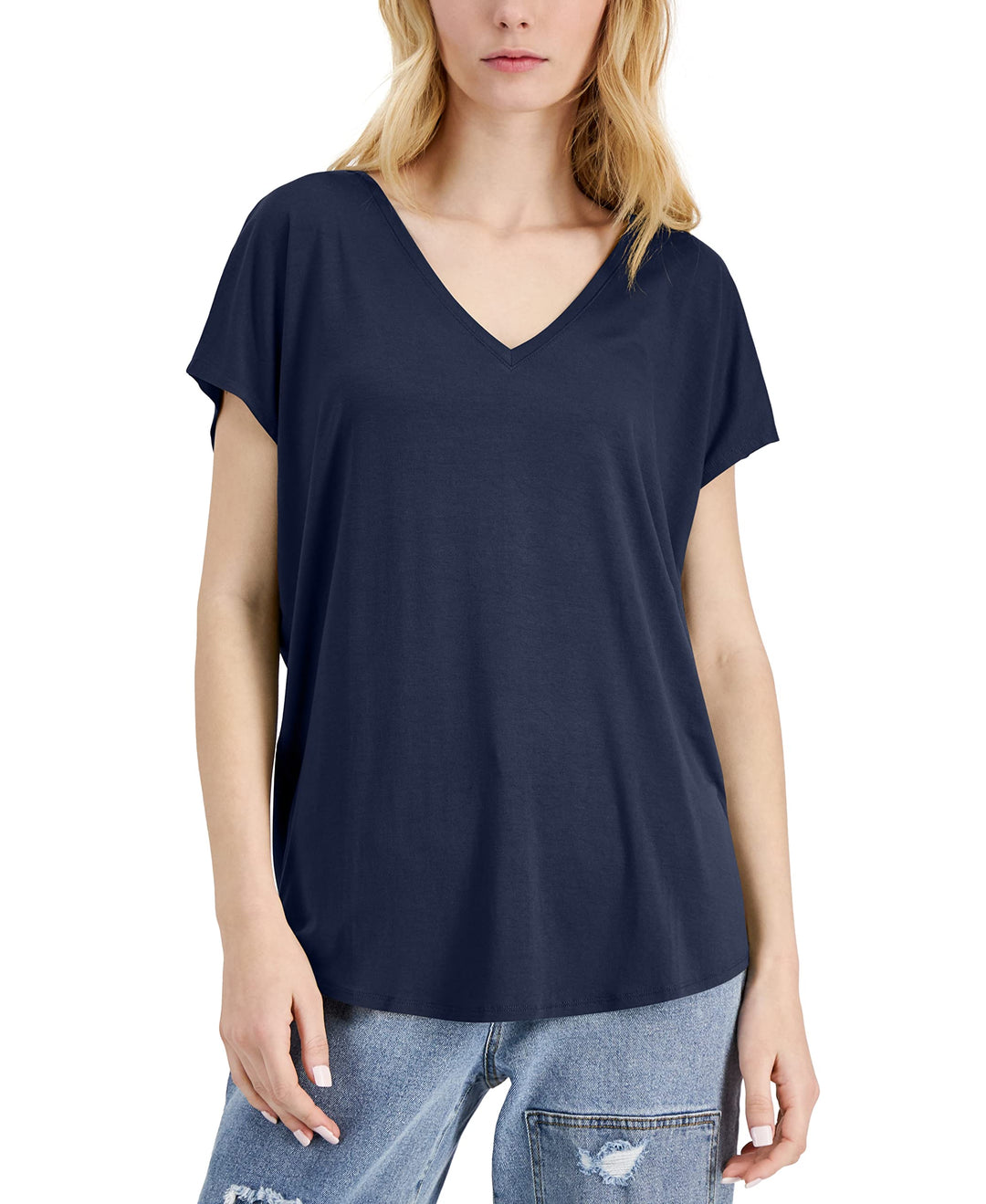 INC International Concepts V Neck T-Shirt