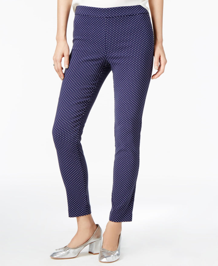 Maison Jules Polka Dot Pull On Pants