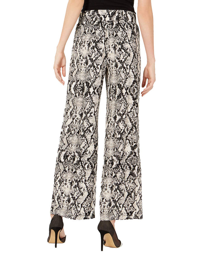 Printed Wide Leg Pants
